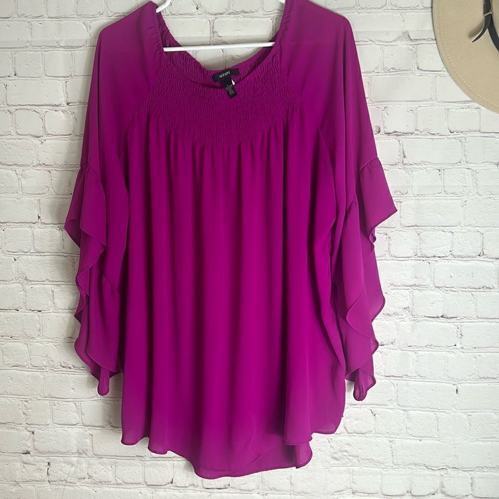 ALFANI BLOUSE EUC